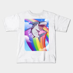 happy shark Kids T-Shirt